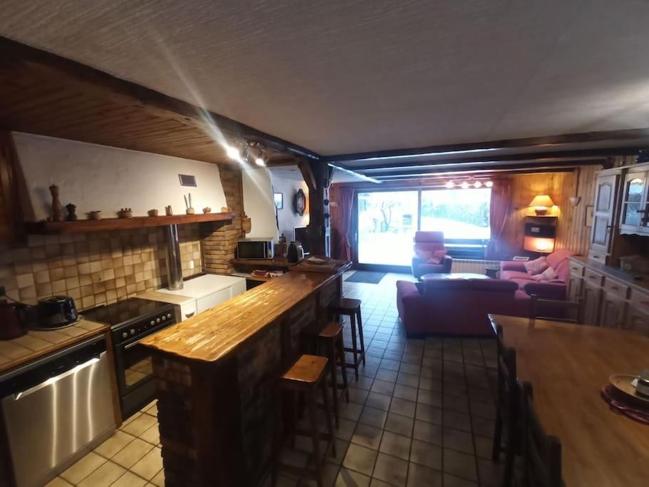 Ferienwohnung Belle Vue Des Praz Chamonix Exterior foto