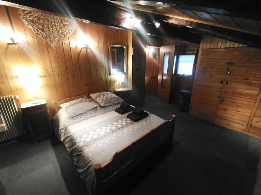 Ferienwohnung Belle Vue Des Praz Chamonix Exterior foto